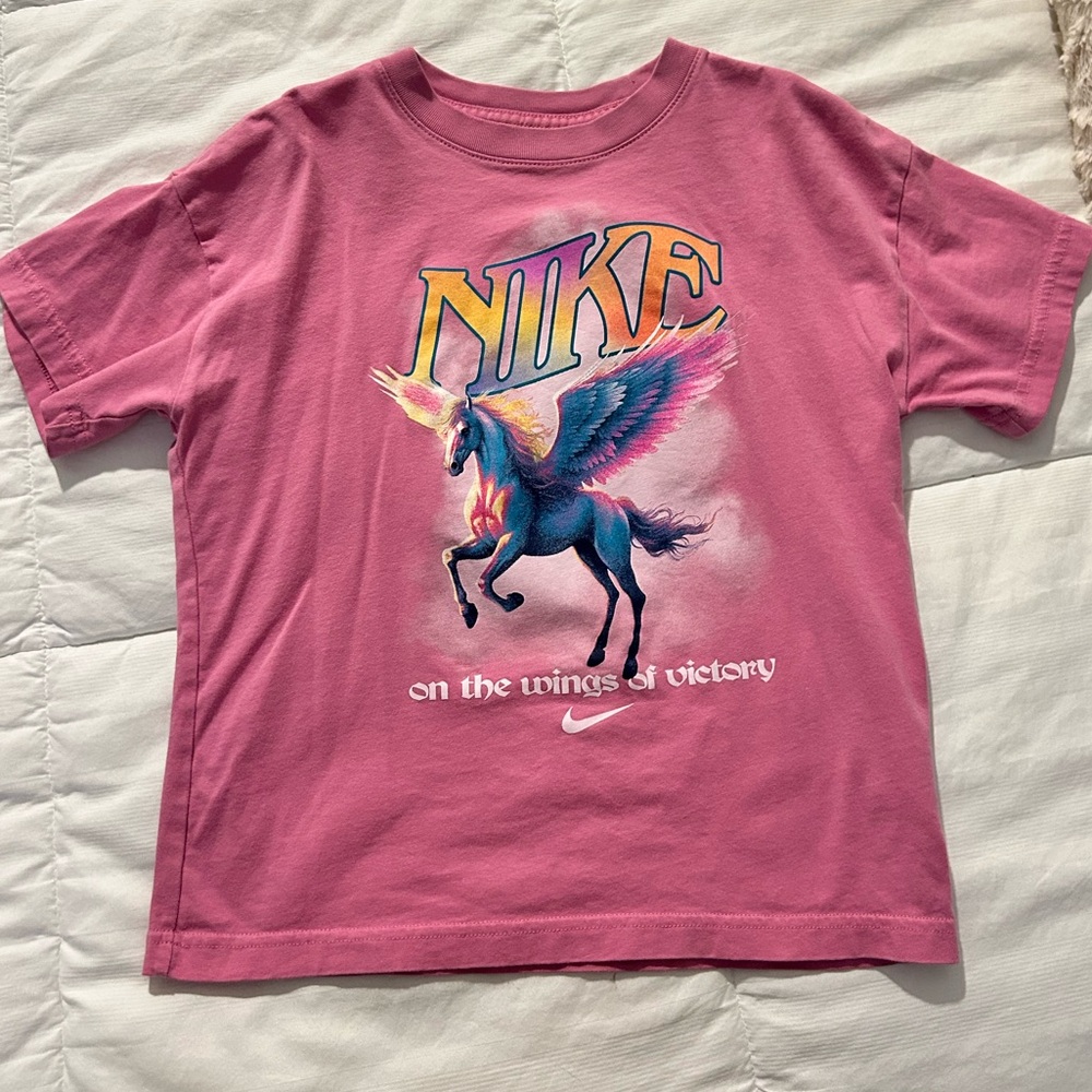 Nike Kids Pink Pegasus Tee